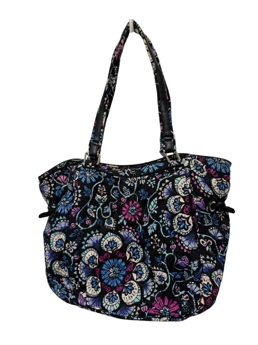 Vera Bradley Retired Bramble Glenna Satchel Shoulder Bag Purse - Picture 4 of 14